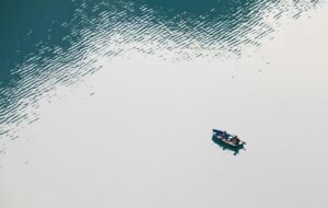 small-scale fisheries floating on a boat